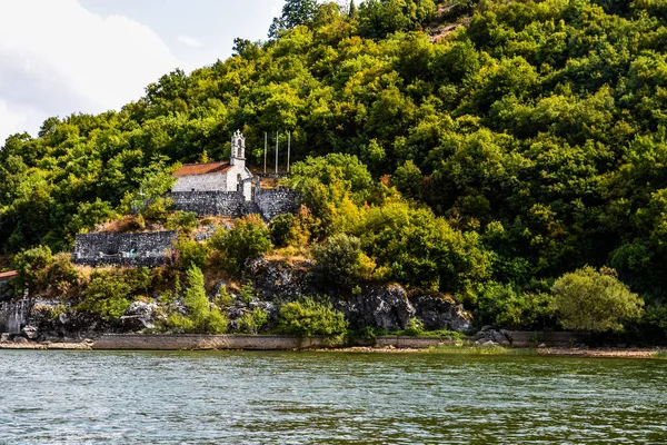 Озеро Скадар Чорногорії Найбільше Озеро Балканах — стокове фото