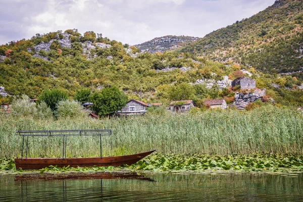 Lago Skadar Beautyfull Montenegro Maior Lago Dos Balcãs — Fotografia de Stock