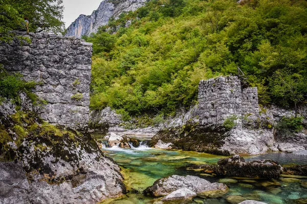 Prachtige Rivier Mrtvica Montenegro — Stockfoto