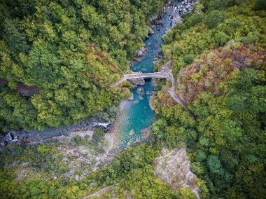 Montgro 'daki güzel nehir Mrtvica.