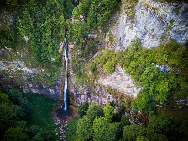 Vodopád Skakavac Perucice Deštný Prales Národním Parku Sutjeska — Stock fotografie