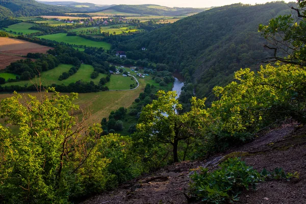 Krajina Chráněné Krajinné Oblasti Krivoklatsko Česku — Stock fotografie