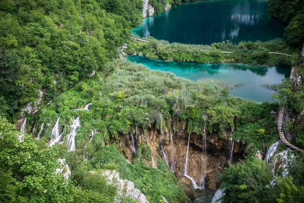 Національний Парк Плівіце Хорватії Європа — стокове фото