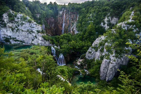 Національний Парк Плівіце Хорватії Європа — стокове фото