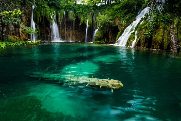 Parque Nacional Plitvice Croacia Europa — Foto de Stock