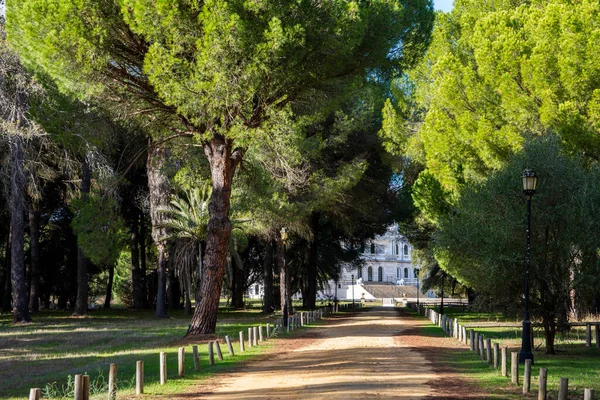 Palácio Acebron Localizado Coração Parque Nacional Donana Belos Países Cênicos — Fotografia de Stock