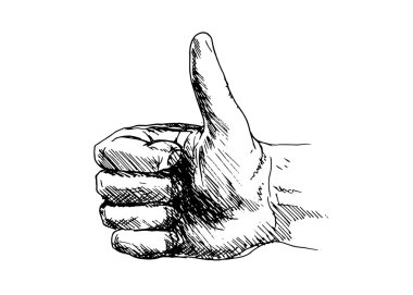 el başparmak-up ile çizim