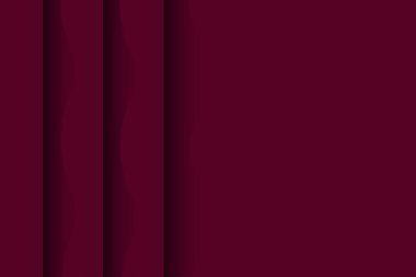 Dalga çizgileri olan Marsala renk arkaplanı. Kartvizitler, broşürler, duyurular, davetiyeler için arka plan