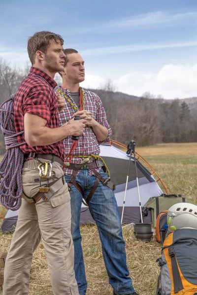 Repellers at the campsite — Stock Photo, Image