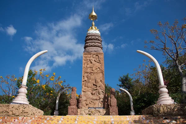 Altar of Buddha in Wat — Stock Photo, Image