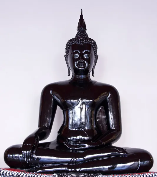 Lacquer work on Buddha statue — Stock Photo, Image