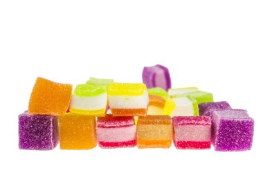 çok renkli çok katmanlı jöle 