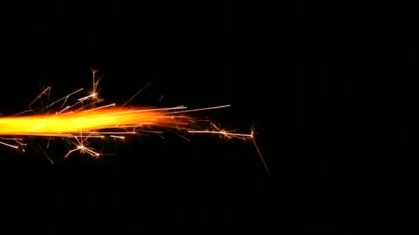 Firework burning — Stock Video