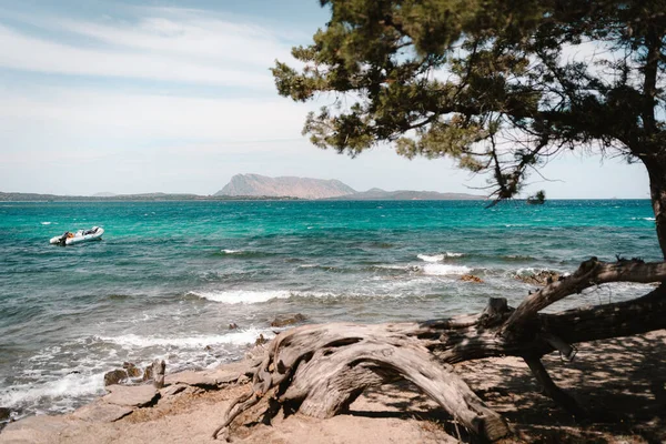 Schöne Aussicht Auf Das Meer Der Ostküste Sardiniens Italien lizenzfreie Stockfotos