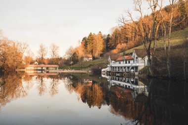 Drei Weihern ya da İsviçre, St.Gallen 'deki üç kireç ağacı.