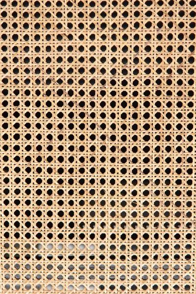 Patterns and structures of woven raffia — стоковое фото