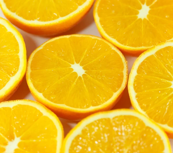 Apelsiner skrivbordsunderlägg — Stockfoto
