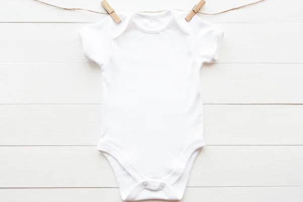 Baby Bodysuit Mockup — Stock Photo, Image