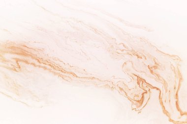 Soyut el boyası akışkan sanat dokusu. Krema renginde. Tasarımınız için yaratıcı arkaplan