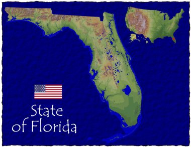 Merhaba res havadan görüntüleme Florida, ABD