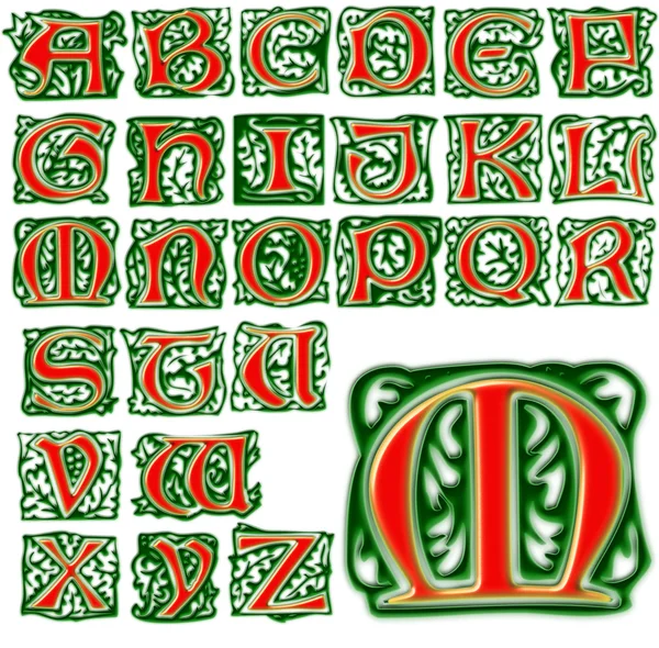 Desain huruf ABC Alphabet — Stok Foto