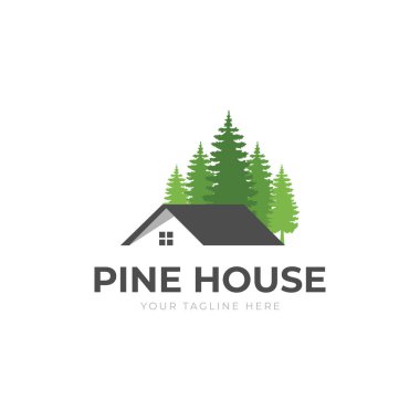 House Forest logo tasarım vektörü
