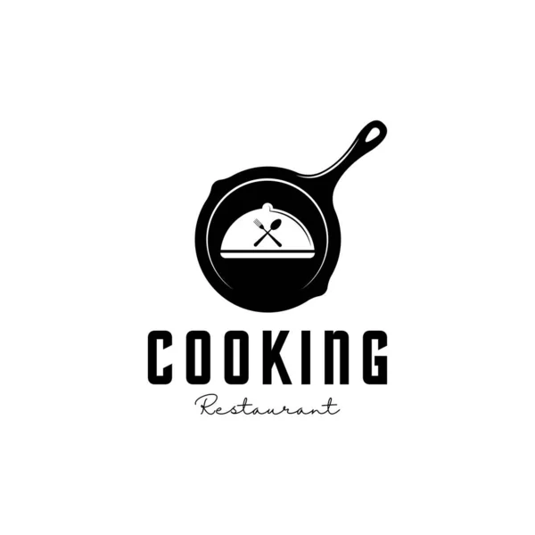 Logo Cocina Icono Símbolo Para Diseño Del Menú Del Restaurante — Vector de stock