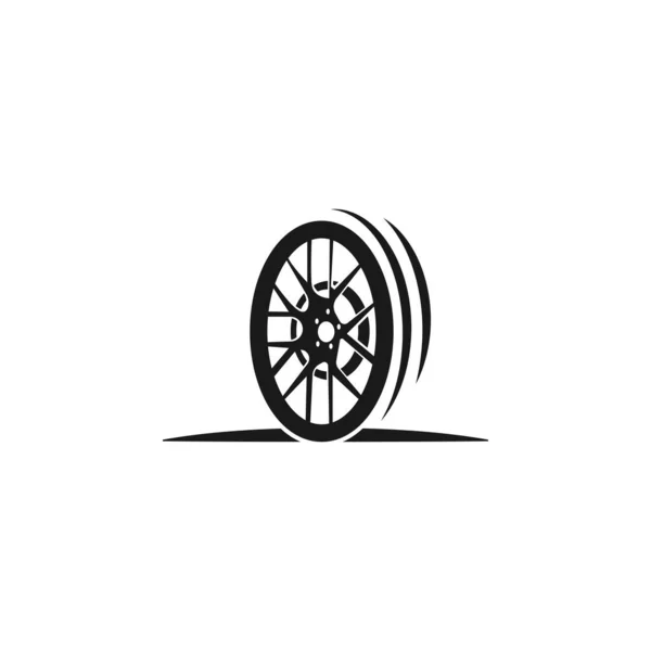 Voiture Velg Icône Vectoriel Illustration Logo Modèle — Image vectorielle