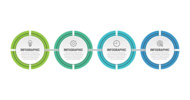 Presentation business infographic design template