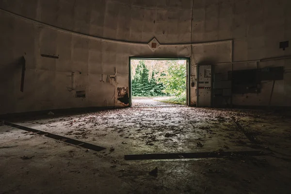 Old Abandoned Barracks Dilapidated Military Site Many Buildings Facilities Have — Stock Photo, Image