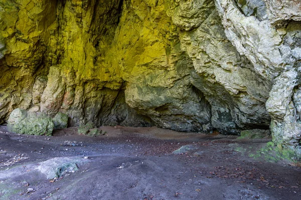 Atemberaubende Tropfsteinhöhlen Naturpark Obere Donau Bei Beuron Sigmaringen — Stockfoto
