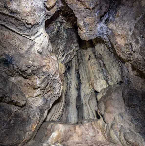 Grottes Stalactites Couper Souffle Dans Parc Naturel Obere Donau Près — Photo