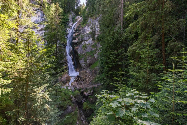 Прекрасна Подорож Водоспаду Кейлкеллер Поблизу Майргофена Зіллерталевих Альпах Австрія — стокове фото