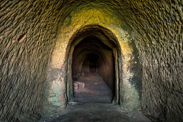 Erkundung Eines Versuchsbergwerks Tief Wald Einst Kohle Abgebaut Wurde — Stockfoto