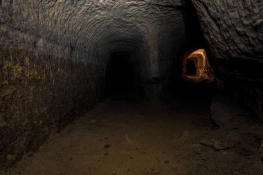 Bir zamanlar kömürün çıkarıldığı ormanın derinliklerindeki deneysel bir madeni araştırıyorum.