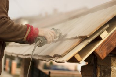 çatı ustası - zımpara