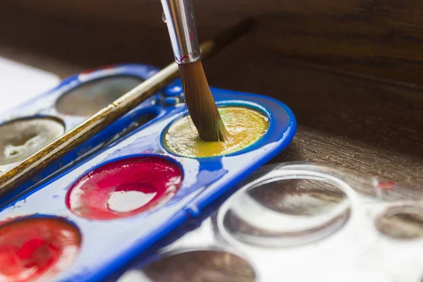 Art of Painting - Watercolors — Stock Photo, Image