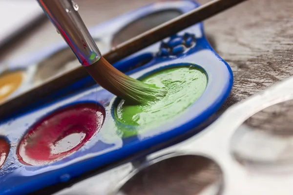 Art of Painting - Watercolors — Stock Photo, Image
