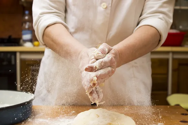 Fazendo pão Imagem De Stock