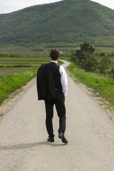 A caminho. — Fotografia de Stock