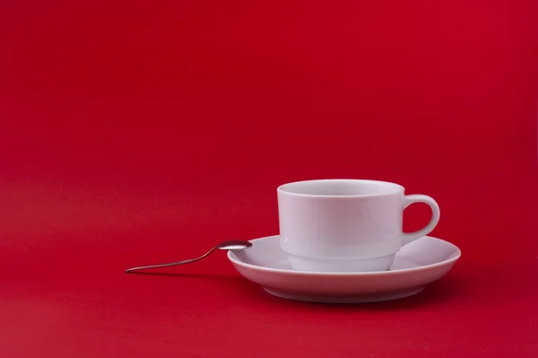 Tazza di caffè bianco — Foto Stock