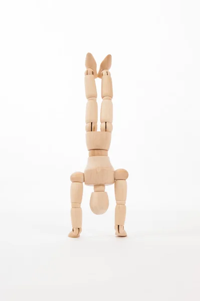 HEADSTAND — Stockfoto