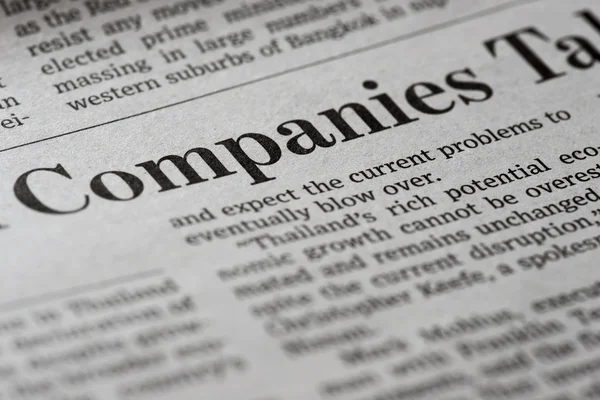 Companies — Stock Photo, Image