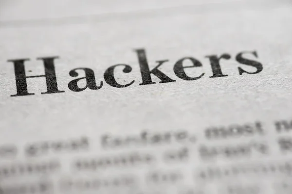 Hackers — Stockfoto