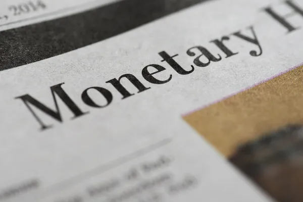 Монетарная — стоковое фото