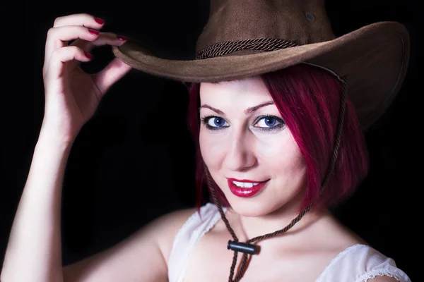 Cowgirl. — Fotografia de Stock