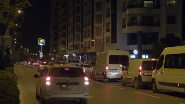 Zmir Türkiye Aralık 2021 Benzin Istasyonunda Benzin Kuyruğu Fiyatlara Büyük — Stok video