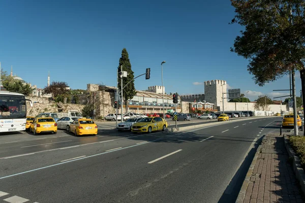 Estambul Turquía Octubre 2021 Una Calle Fátima Estambul Tiro Editorial — Foto de Stock