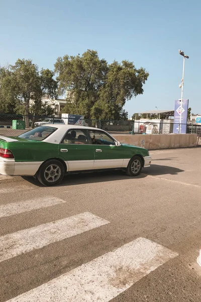 Djibouti Djibouti Mei 2021 Toyota Crown Super Deluxe Lokale Taxi — Stockfoto