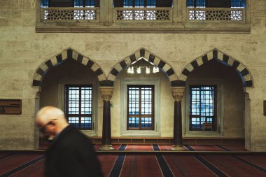 Ankara, Türkiye - 09 Kasım 2021: Kocatepe Camii Ankara 'da. Ankara 'da editör fotoğrafı